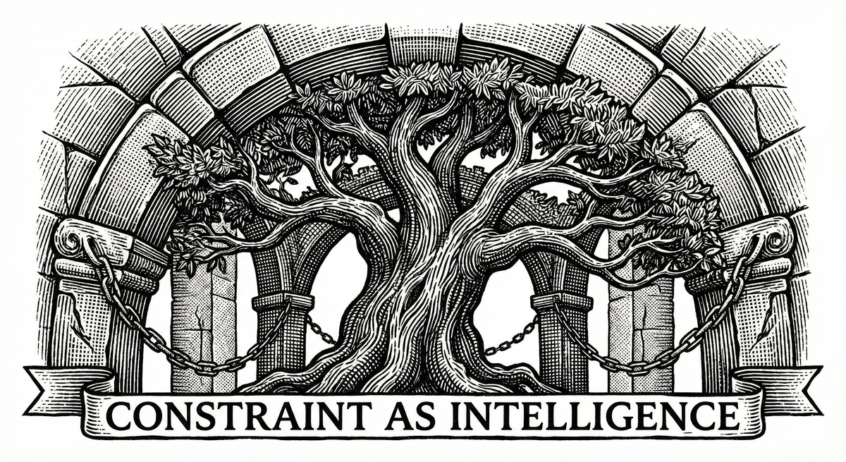 Constraint as Intelligence: Why Power That Lasts Looks Like Self-Limitation