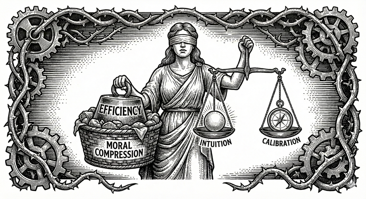 The High Cost of Moral Efficiency: Compression, Intuition, and the Ethics of Calibration