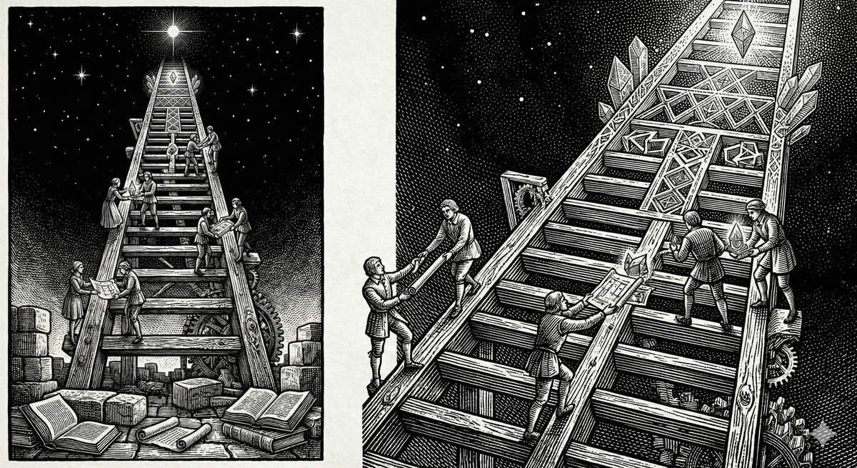 The Ladder We Inherit: Assembly Theory and the Art of Building Capability Larger Than Minds