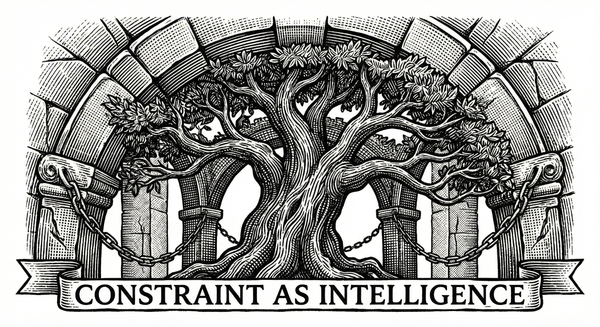 Constraint as Intelligence: Why Power That Lasts Looks Like Self-Limitation