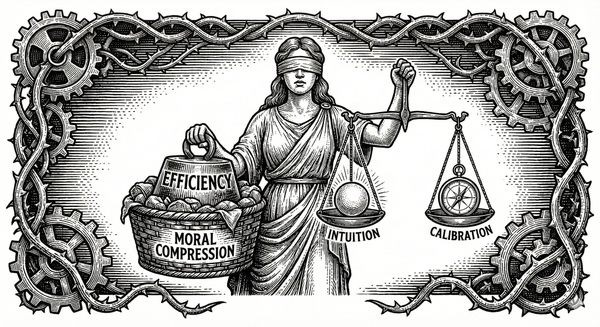 The High Cost of Moral Efficiency: Compression, Intuition, and the Ethics of Calibration
