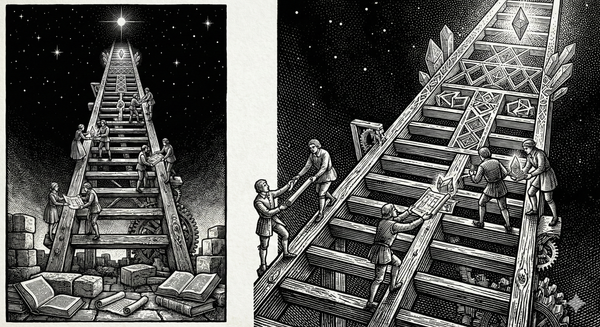 The Ladder We Inherit: Assembly Theory and the Art of Building Capability Larger Than Minds